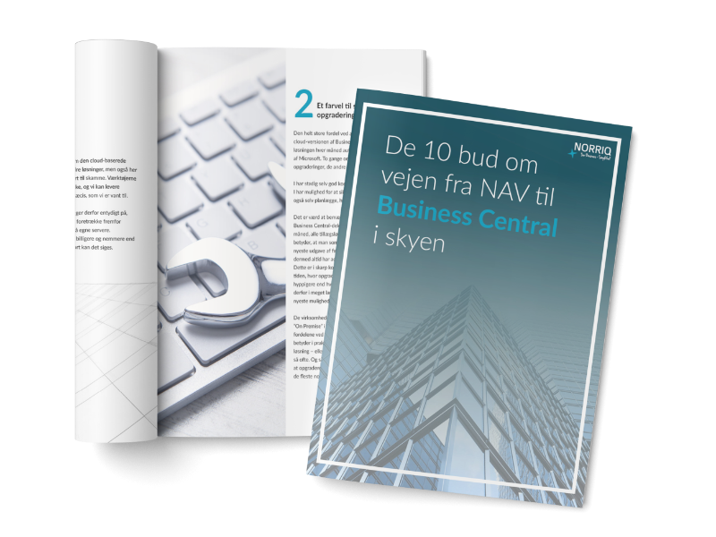 Gratis eBook: Få de 10 bud på vejen fra NAV til Business Central