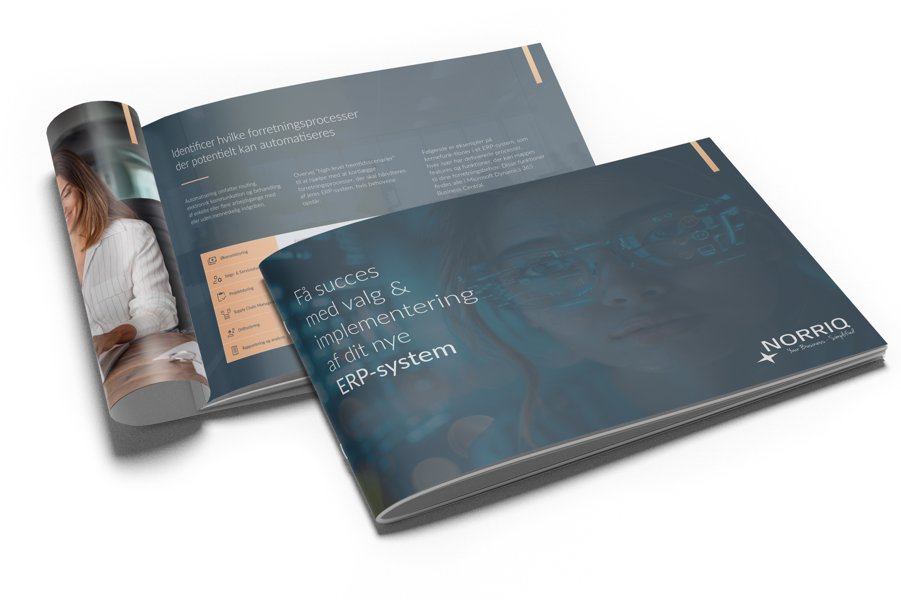 Få succes med valg og implementering af ERP