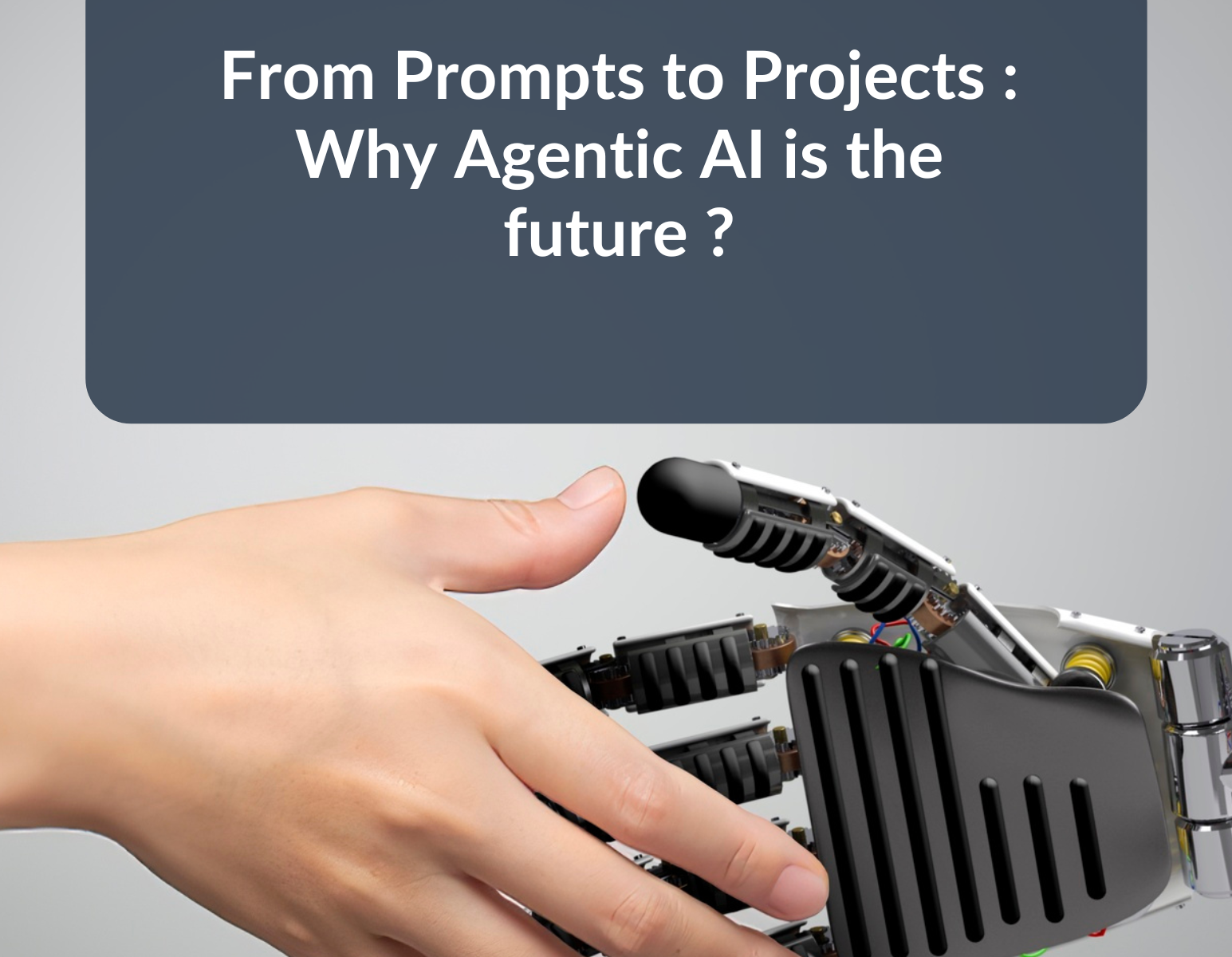 Overlay of "Agentic AI: The Future" with NORRIQ branding.