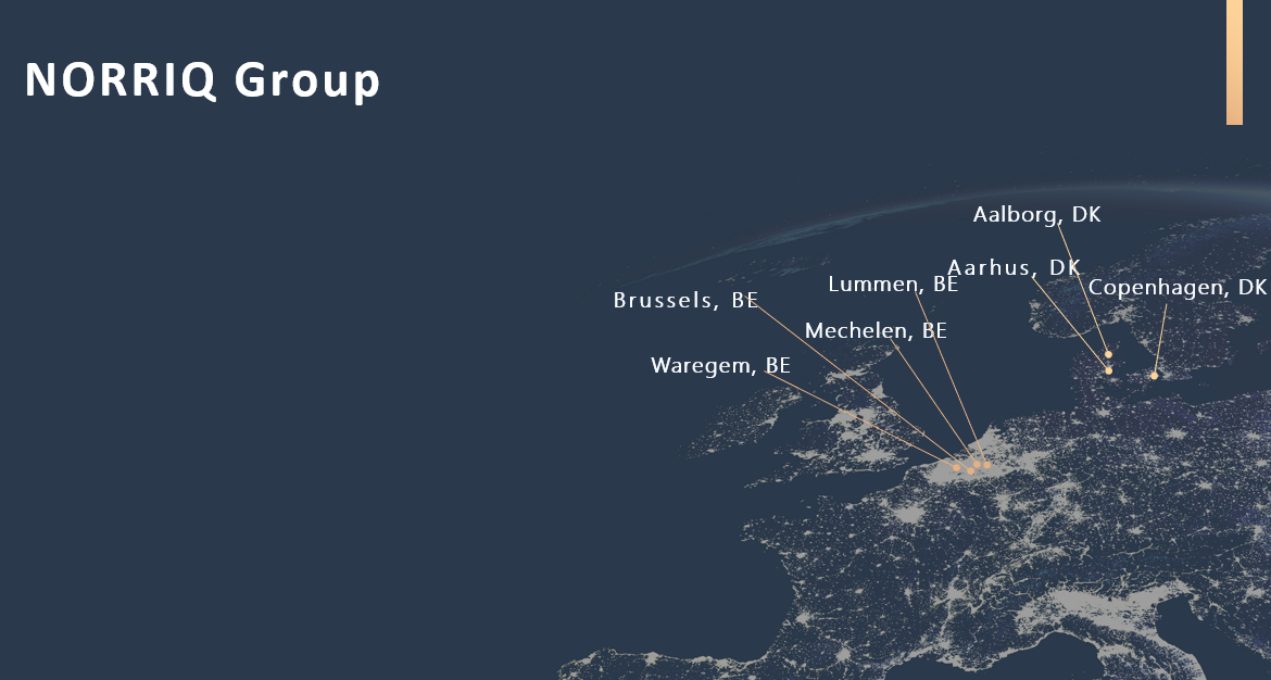 NORRIQ group map