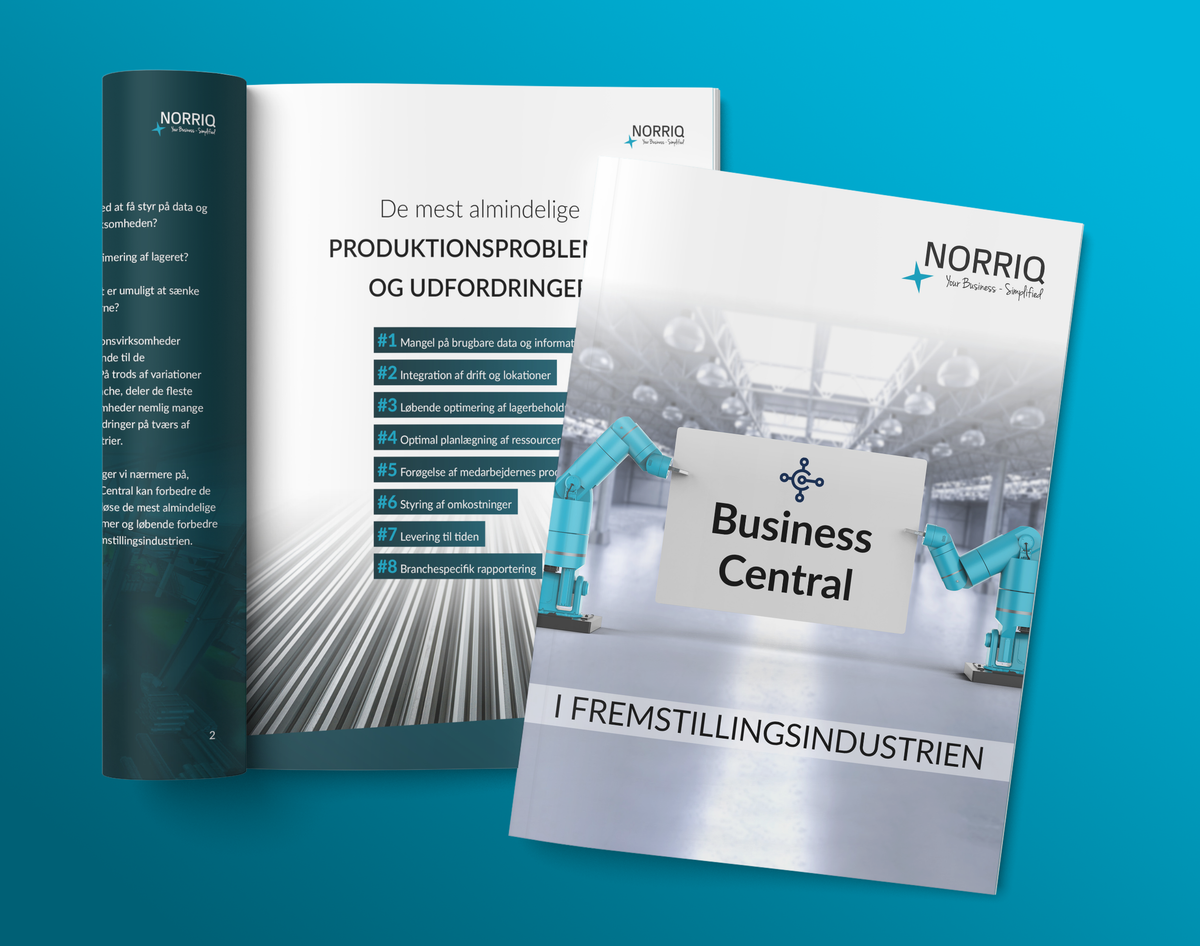Hent vores eBook til fremstillingsindustrien - NORRIQ