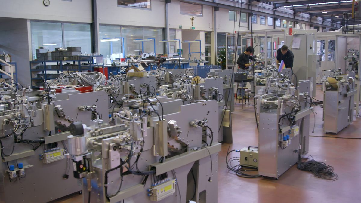 Machines in production