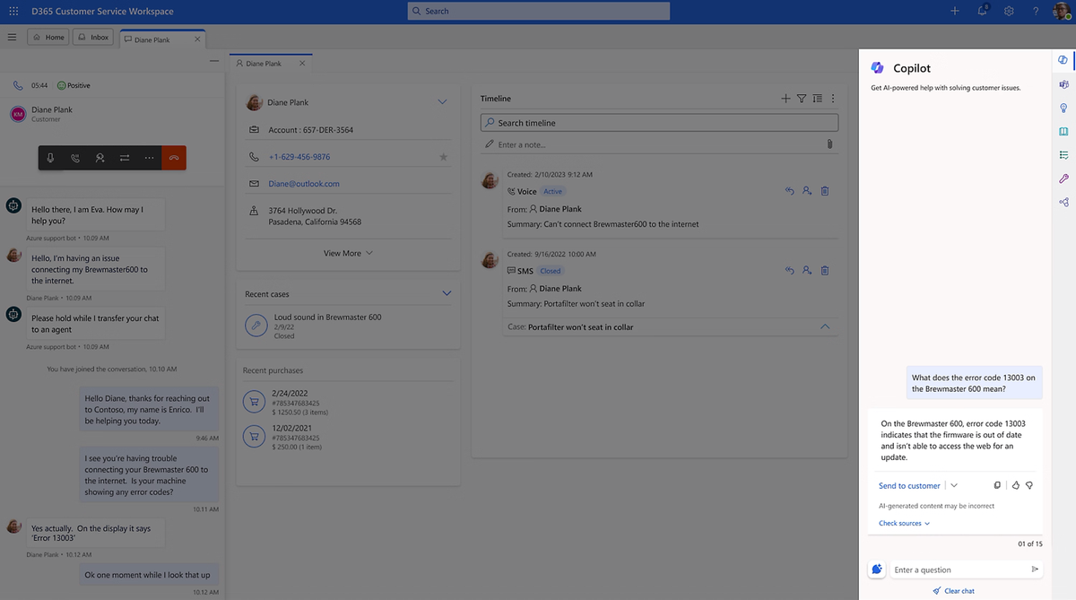Dynamics 365 Customer